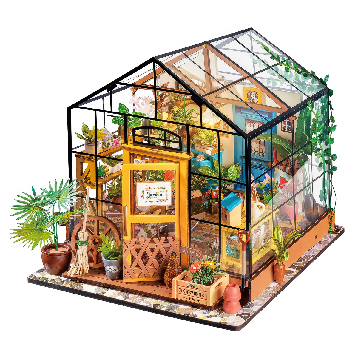 Cathy's Greenhouse DIY Miniature House | 7thblur