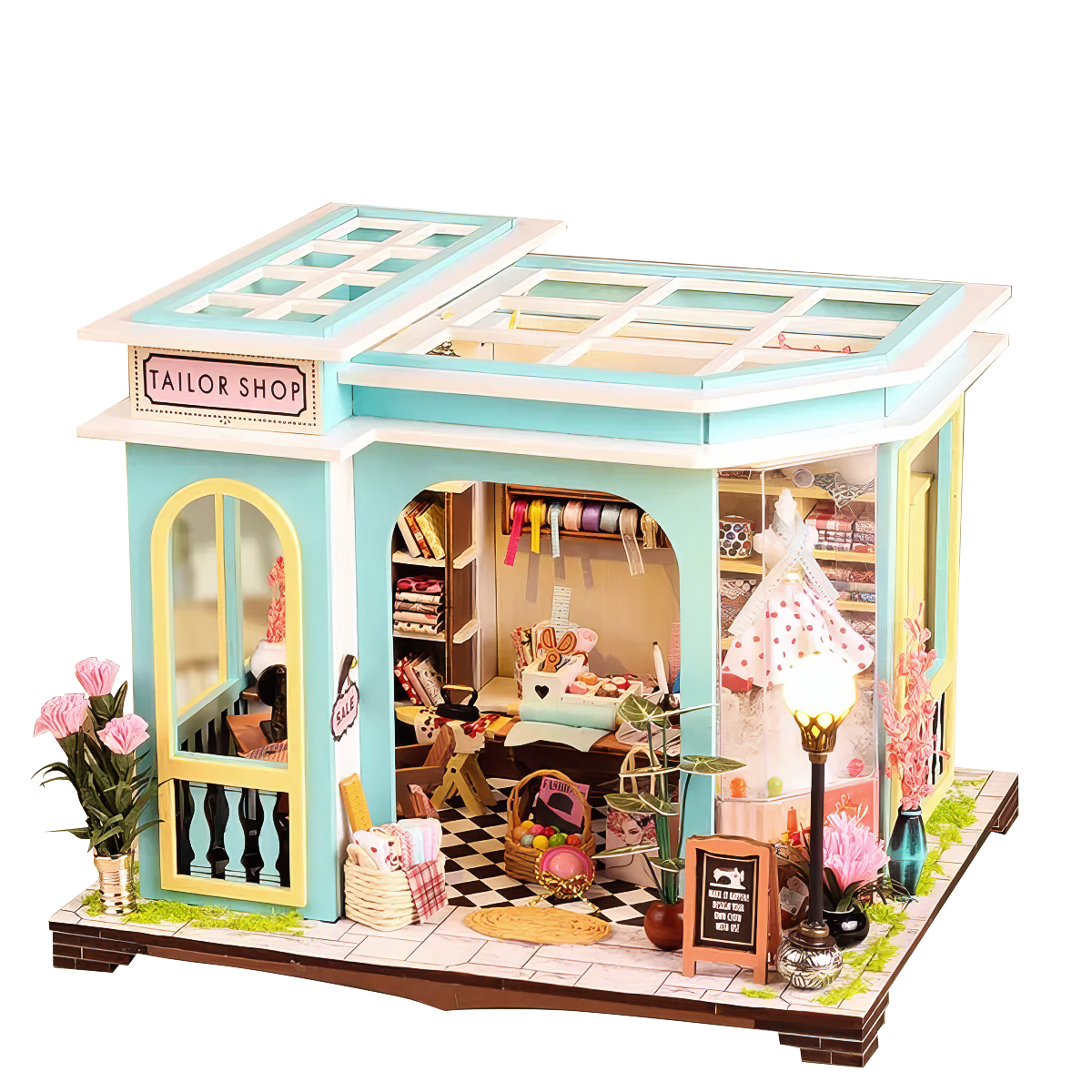 Tailor Shop DIY Miniature House | 7thblur